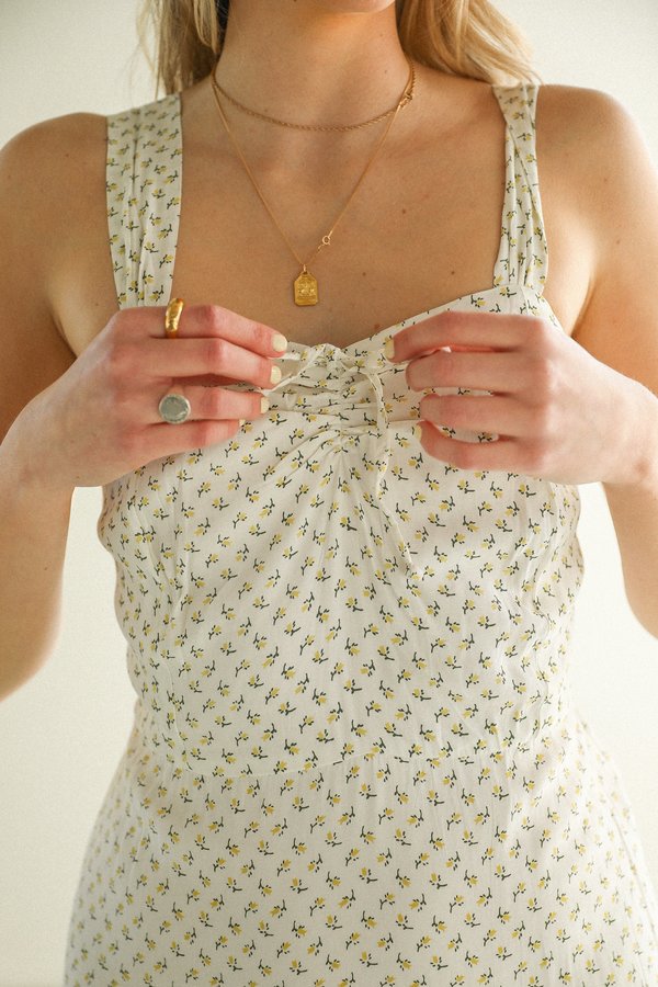 strapless open back dress Freya Dress Olive (OL) / Xs