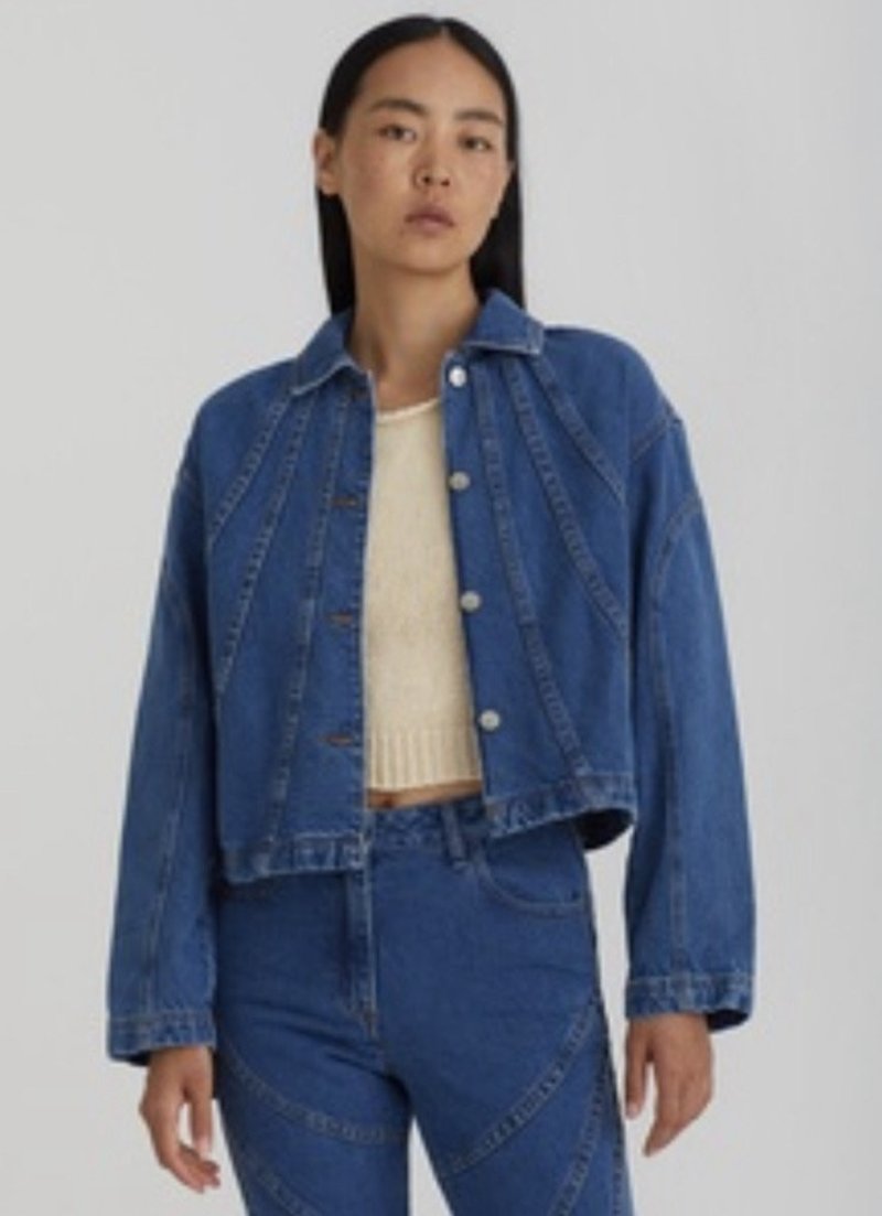 Paloma Wool Avril Jacket - Denim | Garmentory
