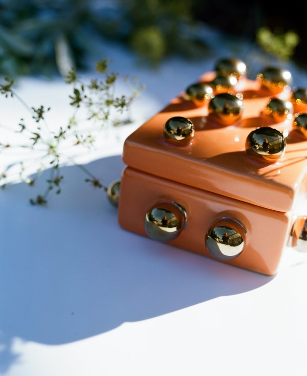 Jewellery Box, Tangerine Jewellery Box, Tangerine