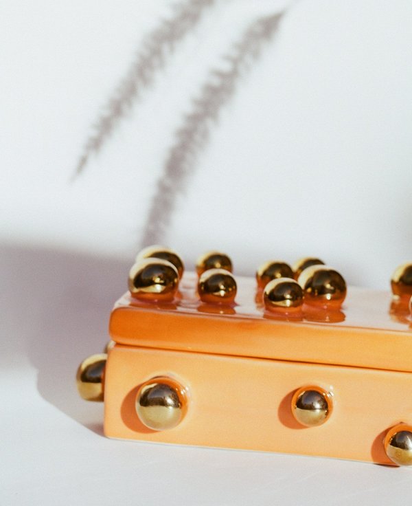 Jewellery Box, Tangerine Jewellery Box, Tangerine