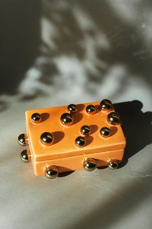 Jewellery Box, Tangerine Jewellery Box, Tangerine
