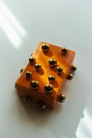 Jewellery Box, Tangerine Jewellery Box, Tangerine