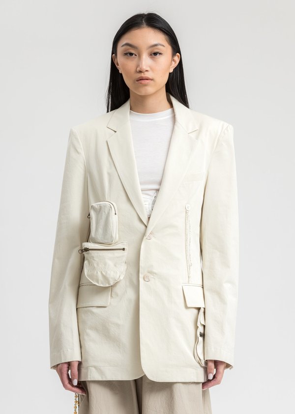 Hyein Seo Detachable Jacket - Ivory Hyein Seo Detachable Jacket - Ivory