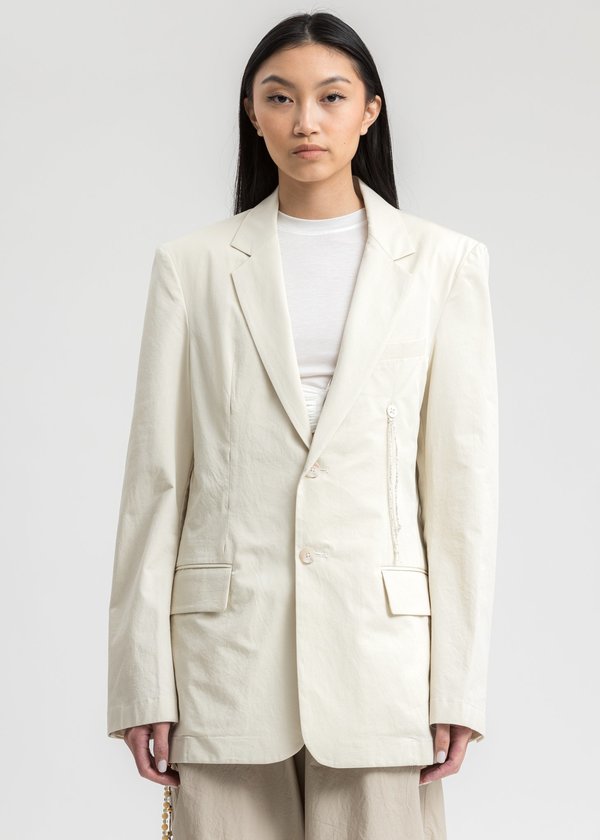 Hyein Seo Detachable Jacket - Ivory Hyein Seo Detachable Jacket - Ivory