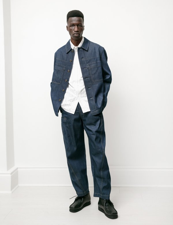 Lemaire Twisted Pants Jean - Blue | Garmentory