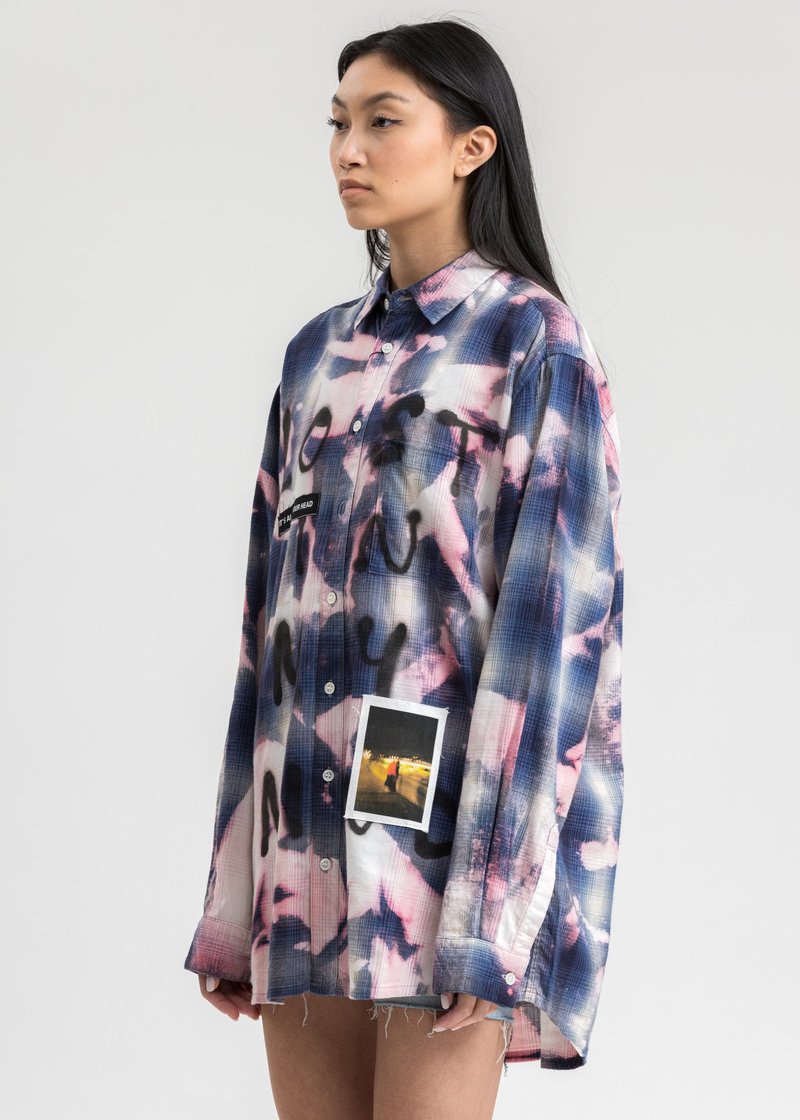 トップス guernika Check Shirt Check Shirt / Blue – guernika official online shop