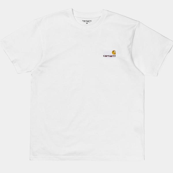 S/S American Script T-Shirt 'White' S/S American Script T-Shirt 'White'