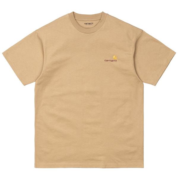 S/S American Script T-Shirt 'Dusty Hamilton Brown' S/S American Script T-Shirt 'Dusty Hamilton Brown'
