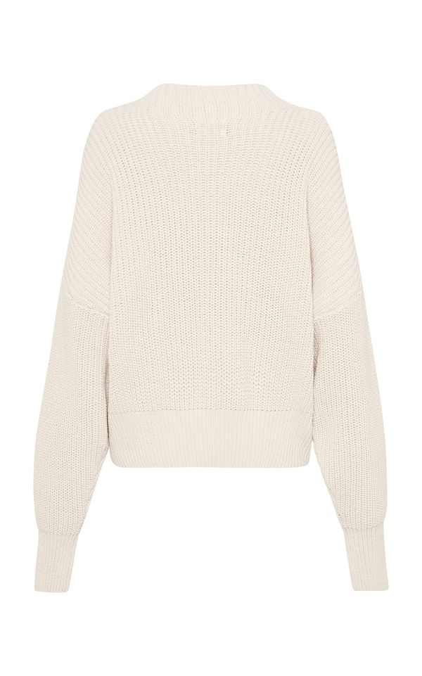 St. Agni Jorn Fisherman Knit Jumper - Ecru St. Agni Jorn Fisherman Knit Jumper - Ecru
