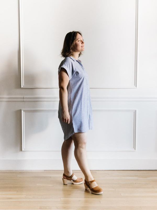 Thread & Supply Crescent Dress - Moonlit Stripe Thread & Supply Crescent Dress - Moonlit Stripe
