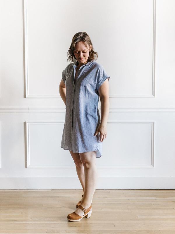 Thread & Supply Crescent Dress - Moonlit Stripe Thread & Supply Crescent Dress - Moonlit Stripe