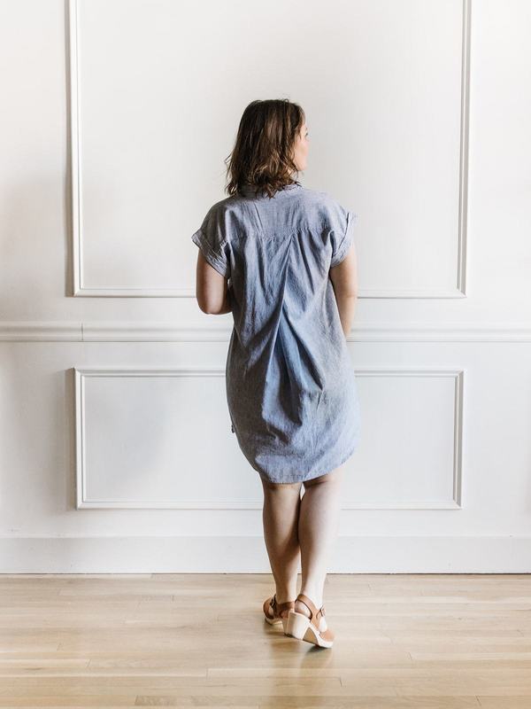 Thread & Supply Crescent Dress - Moonlit Stripe Thread & Supply Crescent Dress - Moonlit Stripe