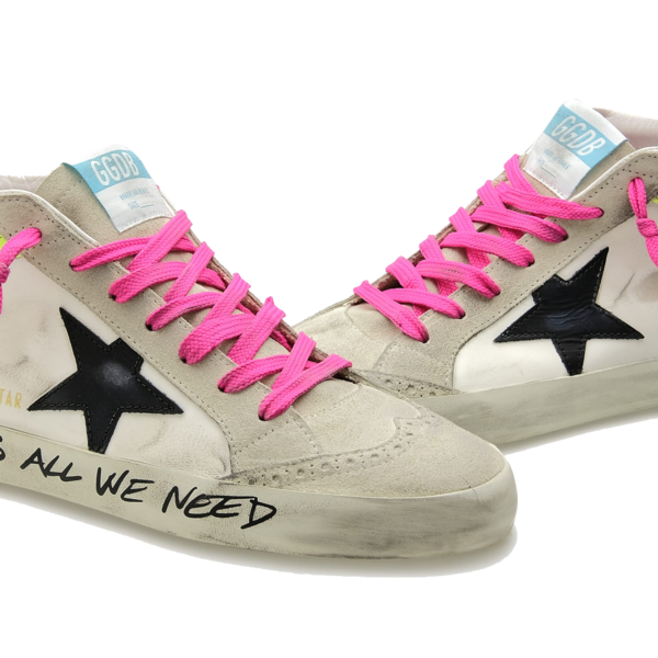 GOLDEN  スニーカー MID STAR GWF00122 F005412 GOLDEN GOOSE ゴールデングース スニーカー MID STAR ミッド