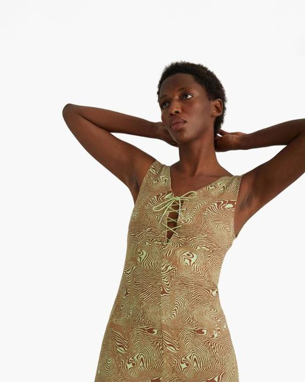 Paloma Wool Joey Dress - Kiwi Green