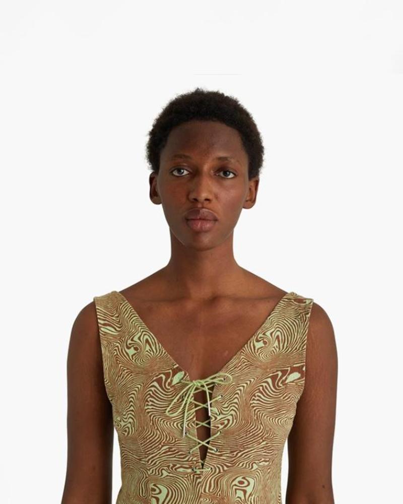 Paloma Wool Joey Dress - Kiwi Green | Garmentory