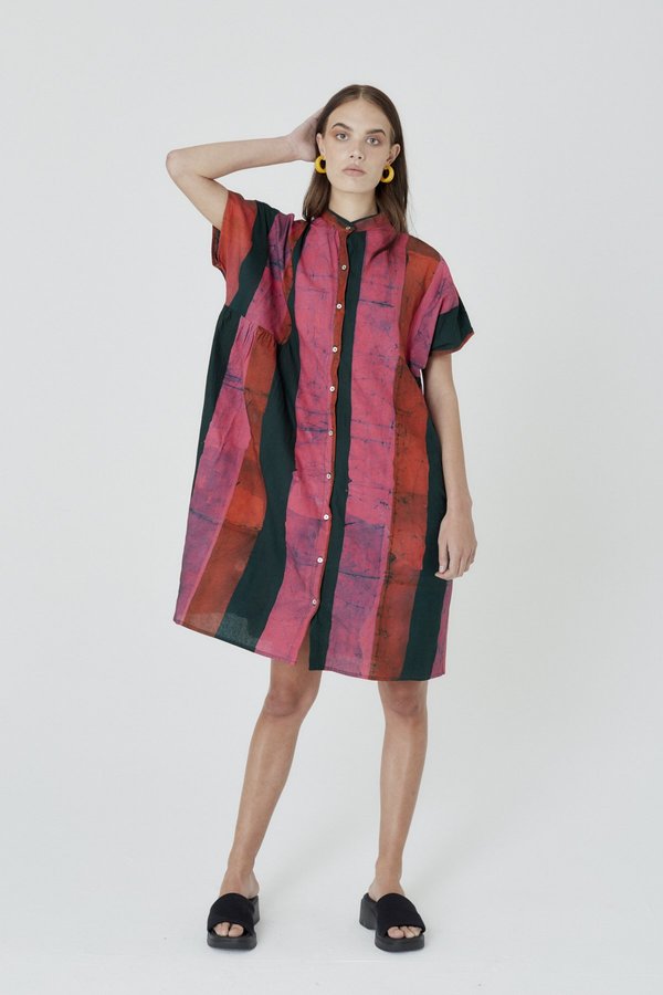 ReRuns Bata Dress in Carmine ReRuns Bata Dress in Carmine