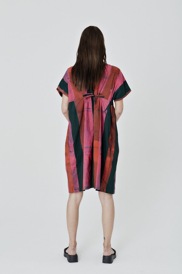 ReRuns Bata Dress in Carmine ReRuns Bata Dress in Carmine