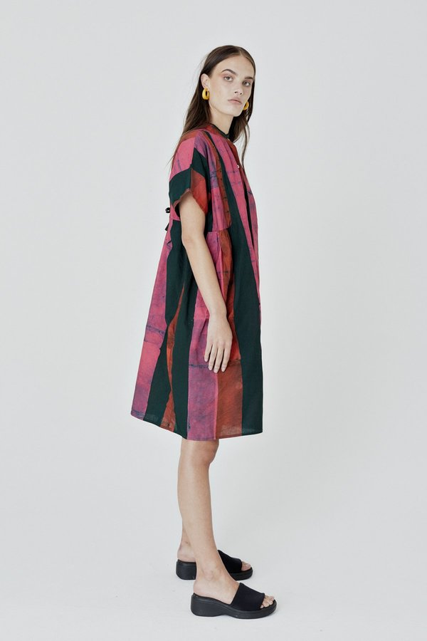 ReRuns Bata Dress in Carmine ReRuns Bata Dress in Carmine