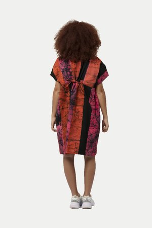 ReRuns Bata Dress in Carmine ReRuns Bata Dress in Carmine