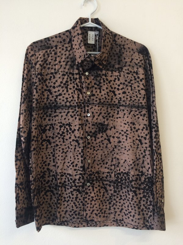 ReRuns Button Up Mens shirt in Snake Bite ReRuns Button Up Mens shirt in Snake Bite