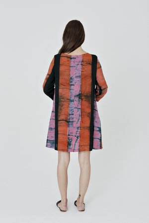 ReRuns Krobo dress in Carmine ReRuns Krobo dress in Carmine