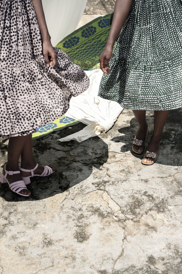 ReRuns Layer Dress in Bullfrog ReRuns Layer Dress in Bullfrog