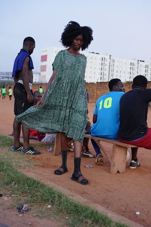 ReRuns Layer Dress in Bullfrog ReRuns Layer Dress in Bullfrog