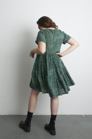 ReRuns Layer Dress in Bullfrog ReRuns Layer Dress in Bullfrog