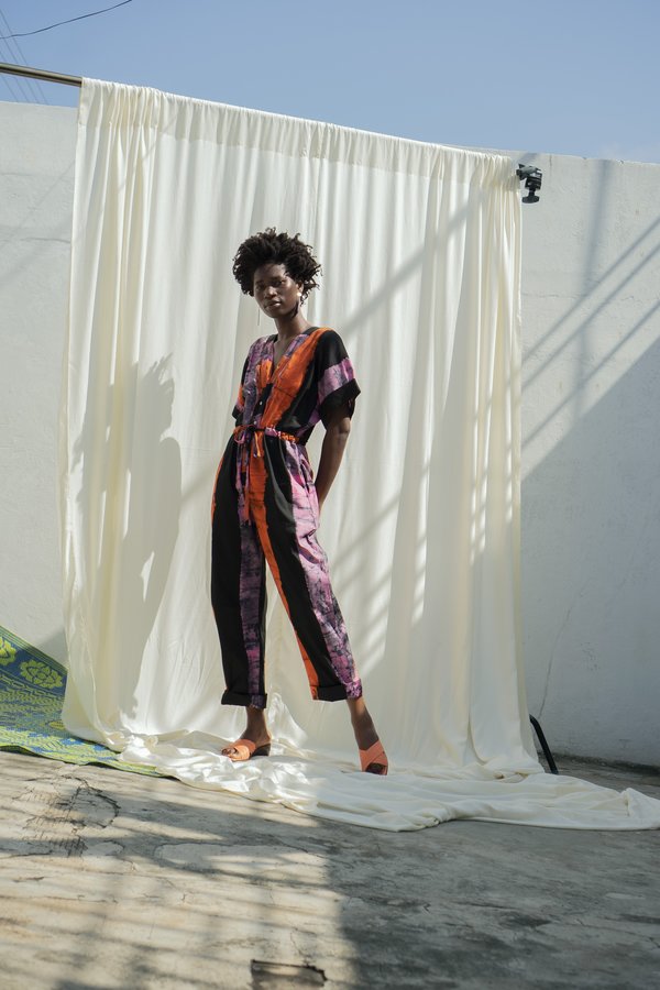 ReRuns Opus Jumpsuit in Carmine ReRuns Opus Jumpsuit in Carmine