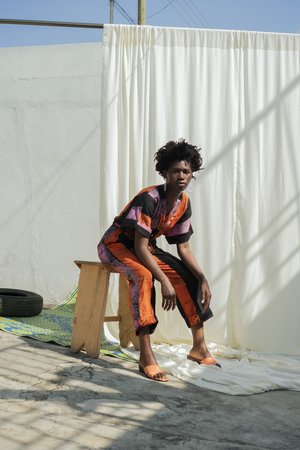 ReRuns Opus Jumpsuit in Carmine ReRuns Opus Jumpsuit in Carmine