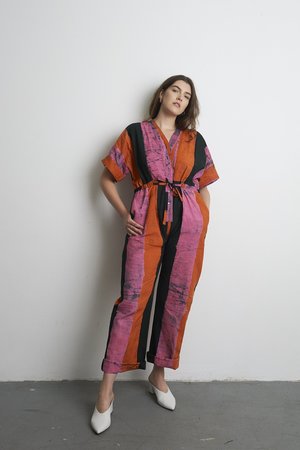 ReRuns Opus Jumpsuit in Carmine ReRuns Opus Jumpsuit in Carmine