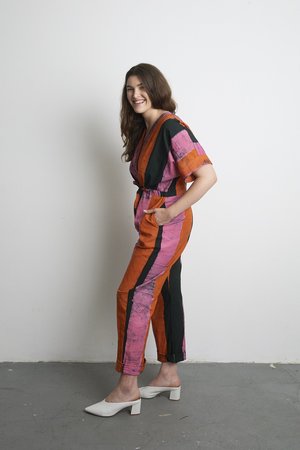 ReRuns Opus Jumpsuit in Carmine ReRuns Opus Jumpsuit in Carmine