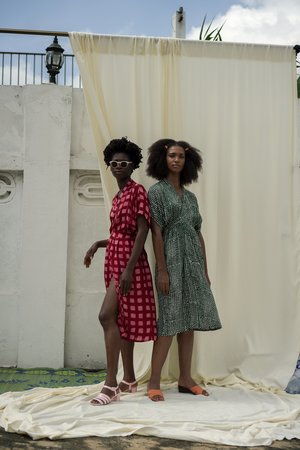 ReRuns Sampa Dress in Bullfrog ReRuns Sampa Dress in Bullfrog