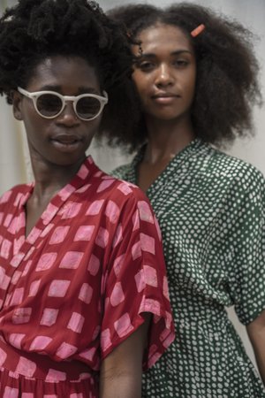 ReRuns Sampa Dress in Bullfrog ReRuns Sampa Dress in Bullfrog