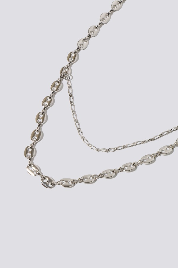 Justine Clenquet Alexis Necklace - brass/palladium | Garmentory