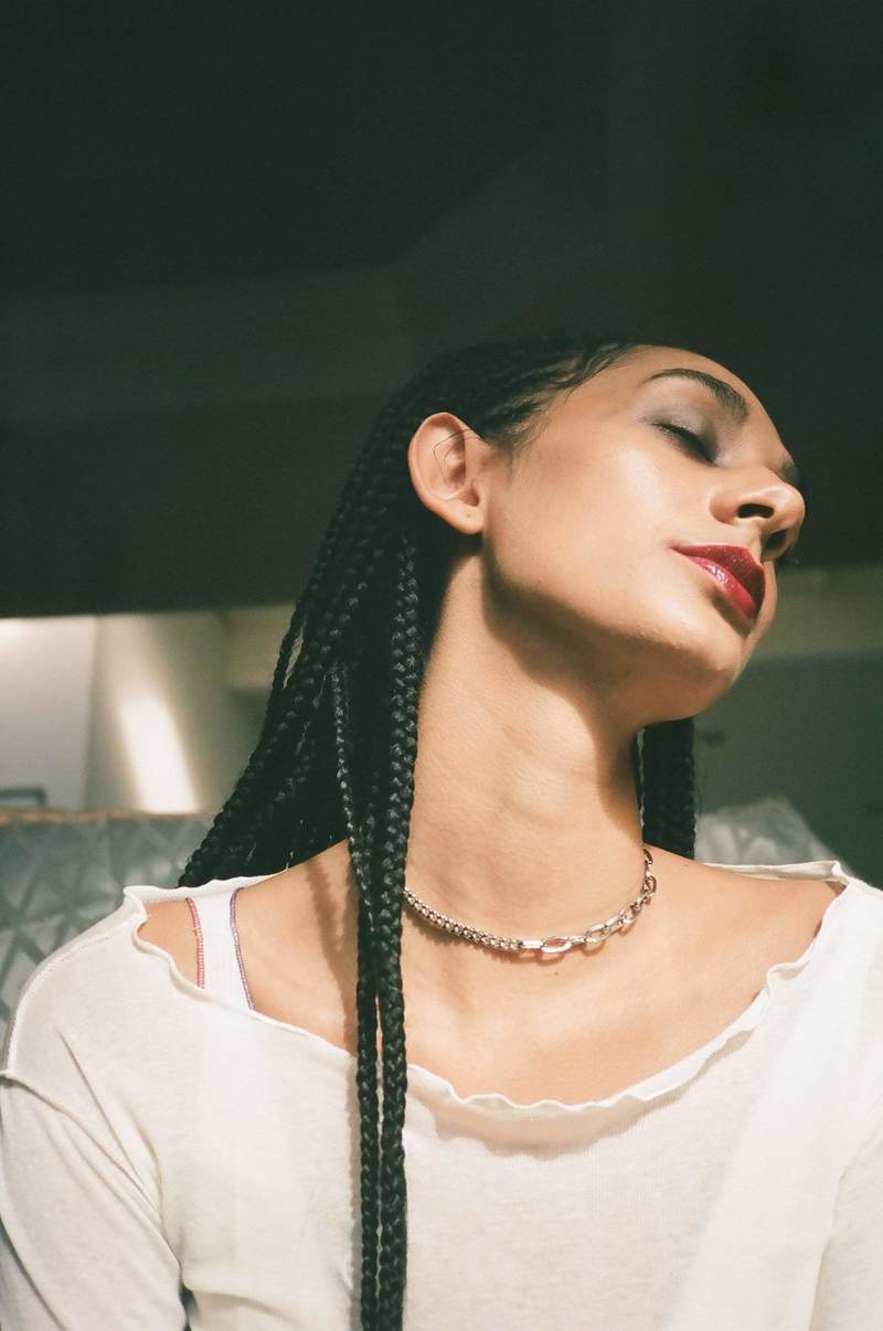 Justine Clenquet Hari Choker - palladium | Garmentory