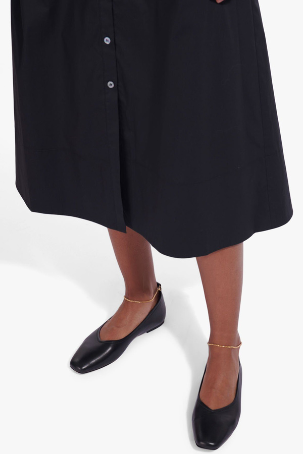 STAUD Vincent Dress - Black | Garmentory