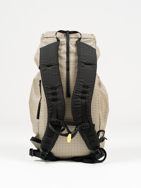 【CAYL】 Gaya Roll Top / Beige (B-Grid Solid) CAYL Gaya Rolltop B-Grid bag - Solid Beige | Garmentory