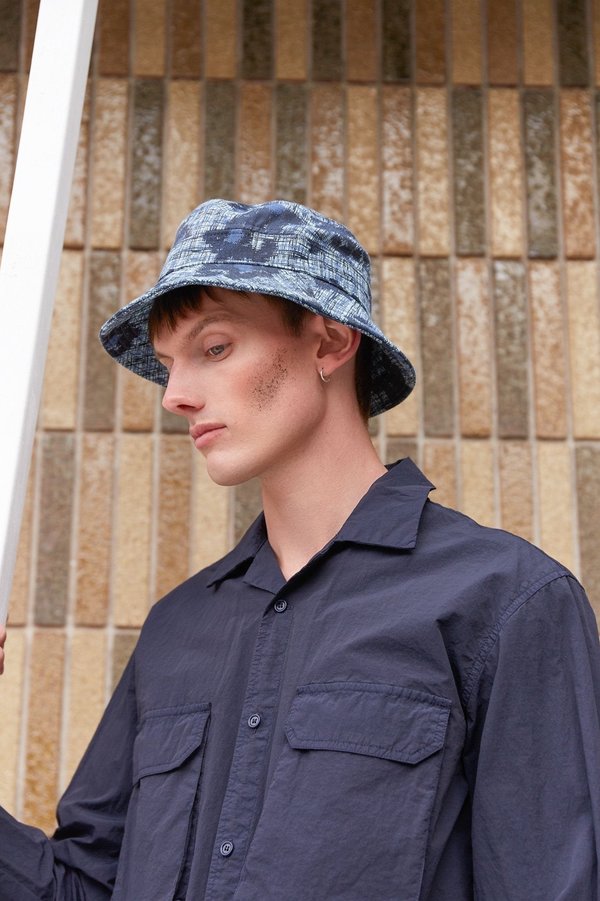 Henrik Vibskov Slow Bucket Hat - Mint Blue Henrik Vibskov Slow Bucket Hat - Mint Blue