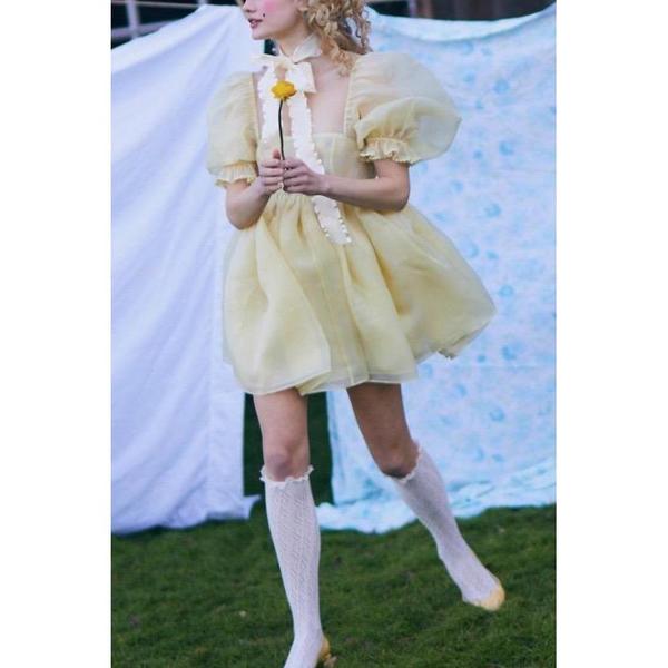 The Puff Dress Banana The Puff Dress Banana