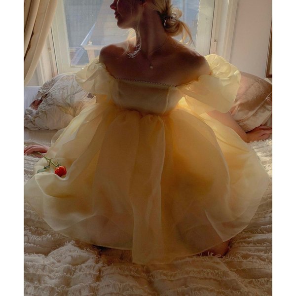The Puff Dress Banana The Puff Dress Banana