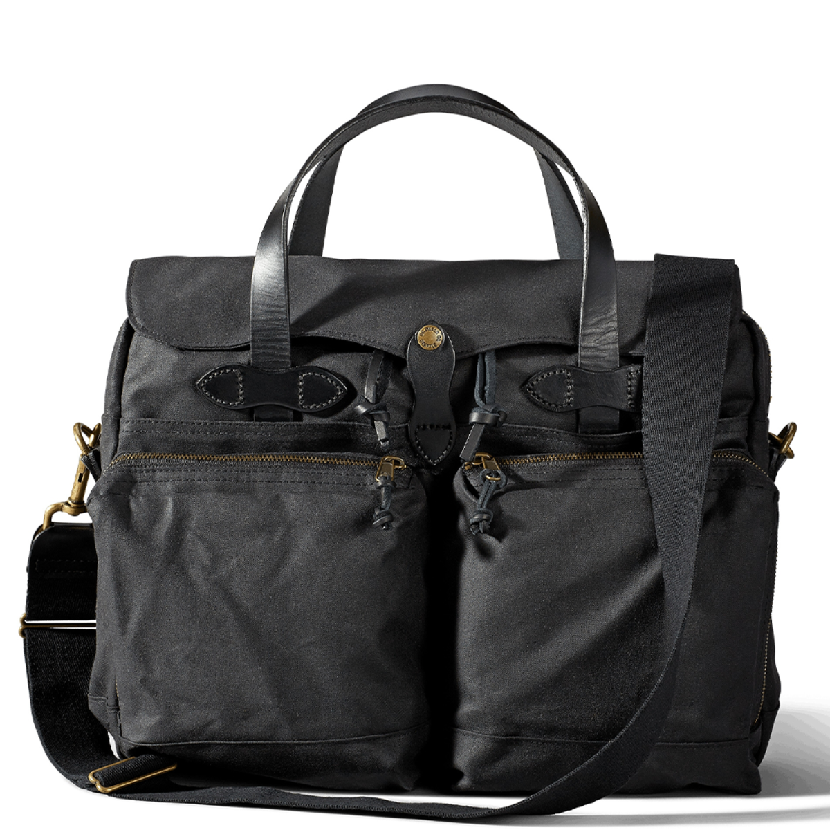 FILSON 24-HOUR TIN CLOTH BRIEFCASE フィルソン Filson Tin Cloth 24-Hour Briefcase Leather Flame Orange