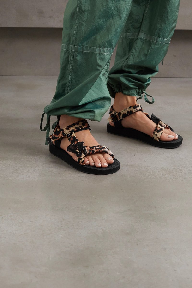 Arizona Love Trekky Sandals - Leopard Print | Garmentory