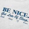 Sporty & Rich Be Nice Crewneck - Heather Grey - Thumbnail 2