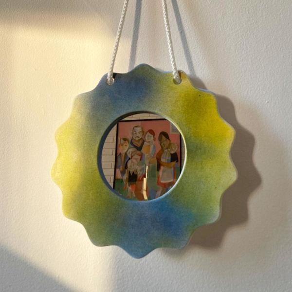 Airbrush Ombre Wall Mirror Airbrush Ombre Wall Mirror