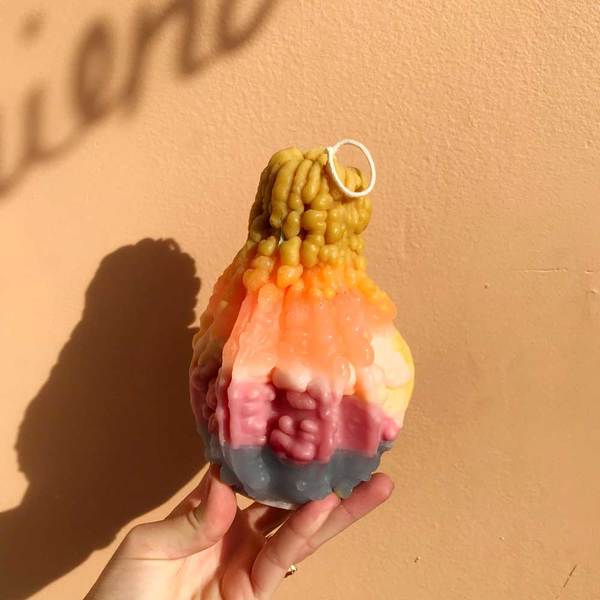 Bumpy Gourd Candle Bumpy Gourd Candle