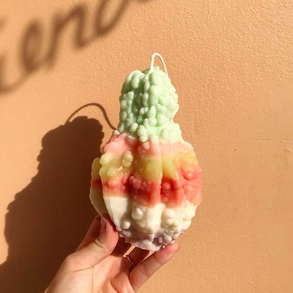 Bumpy Gourd Candle Bumpy Gourd Candle
