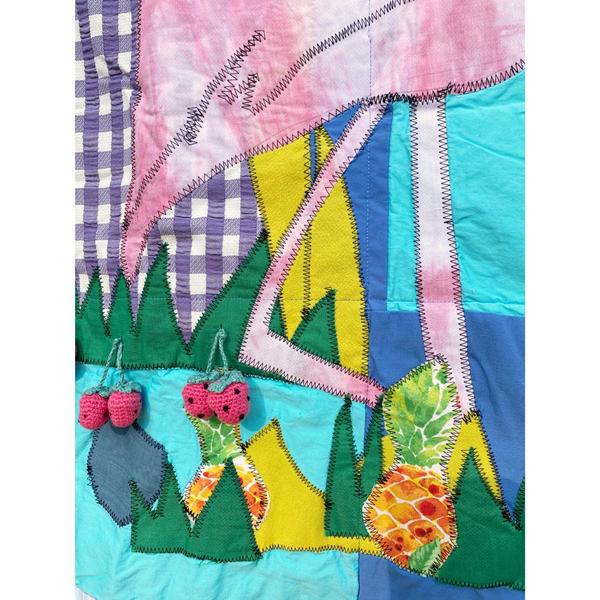 Flamingo House Quilt Flamingo House Quilt