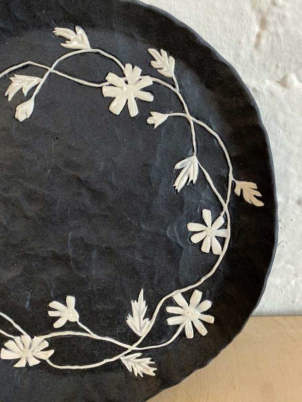 Flower Vine Plate Flower Vine Plate
