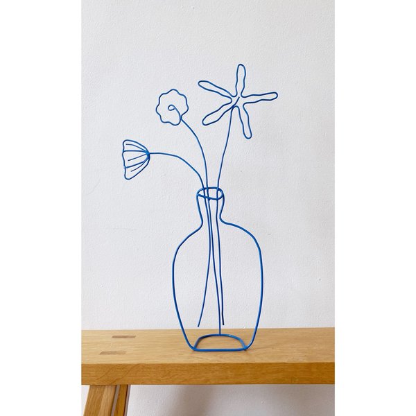 Large Flower Vase Sculpture Large Flower Vase Sculpture